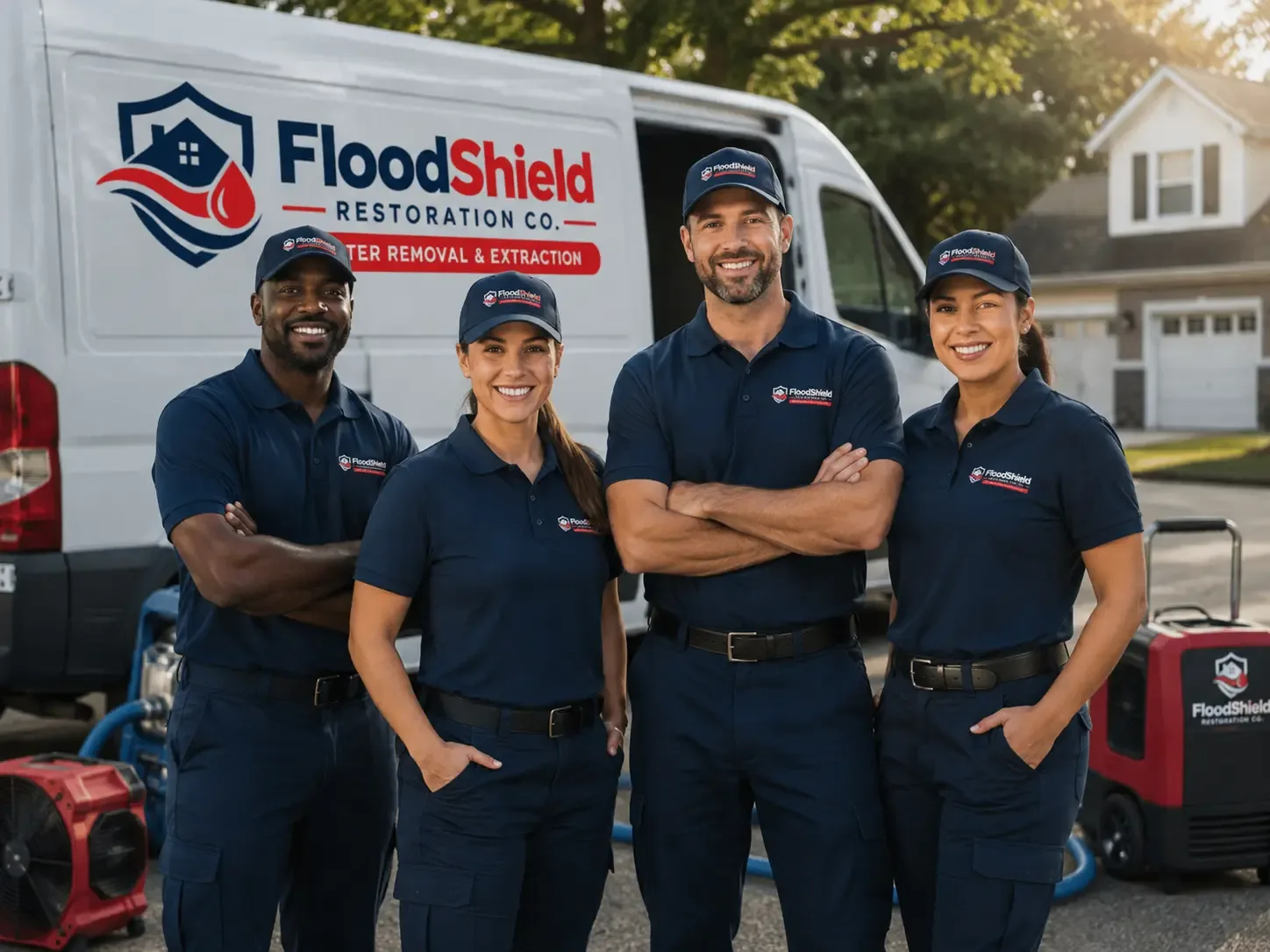 Flood Damage Restoration company in Fulton, MD